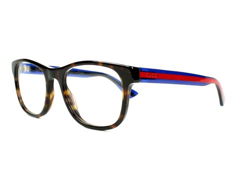 blue frame gucci glasses red stripe|Gucci eyeglass frames online.